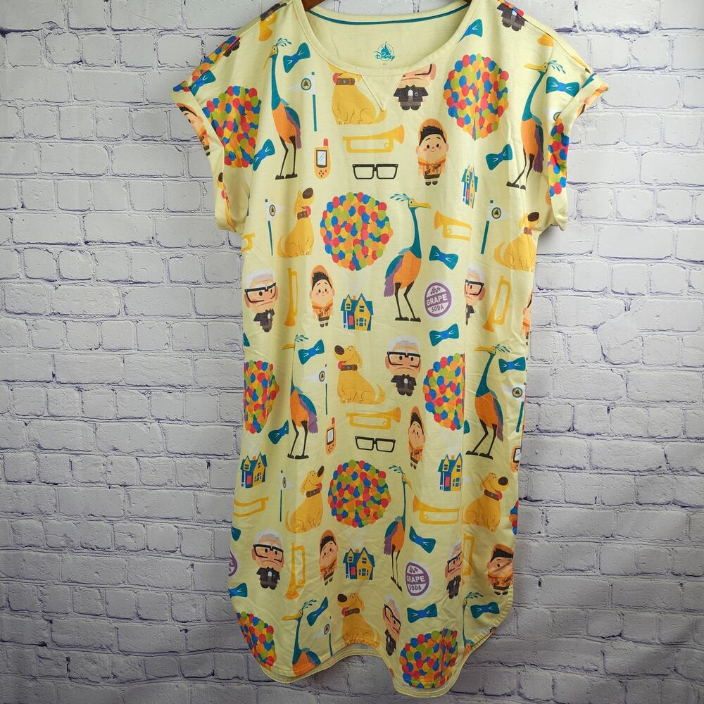 Disney Parks Pixar Up All Over Print Dress M/L
